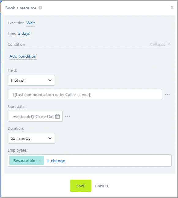 Rule configurations