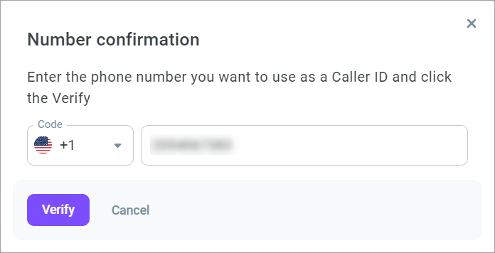 Adding a custom Caller ID