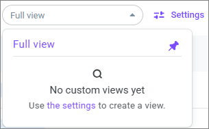 Custom views for bulk messaging statistics Custom views for bulk messaging statistics