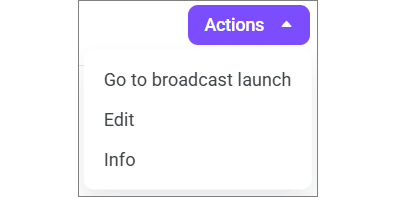 Bulk message launch window Bulk message launch window