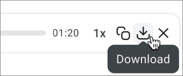 Recording player download