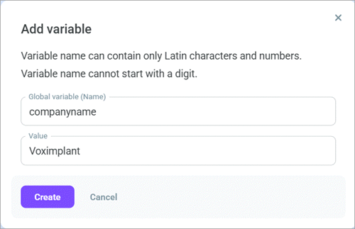 Global variables