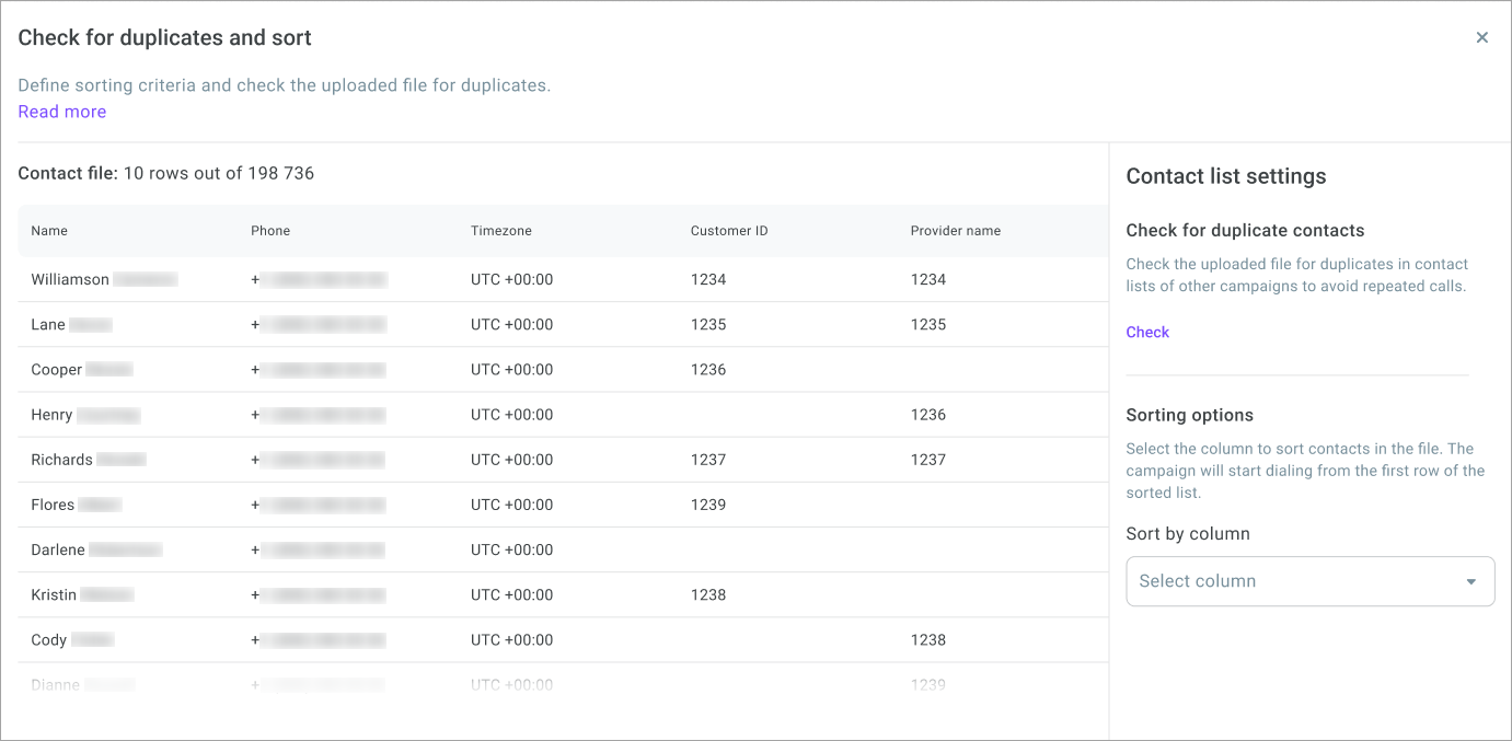 Check for duplicates Check for duplicates