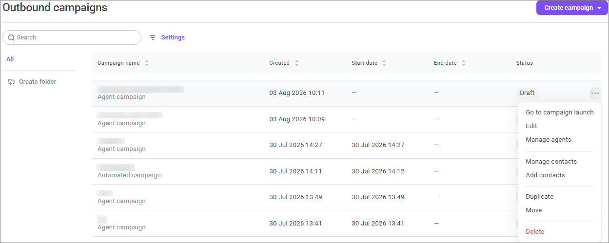 Manage contacts Manage contacts