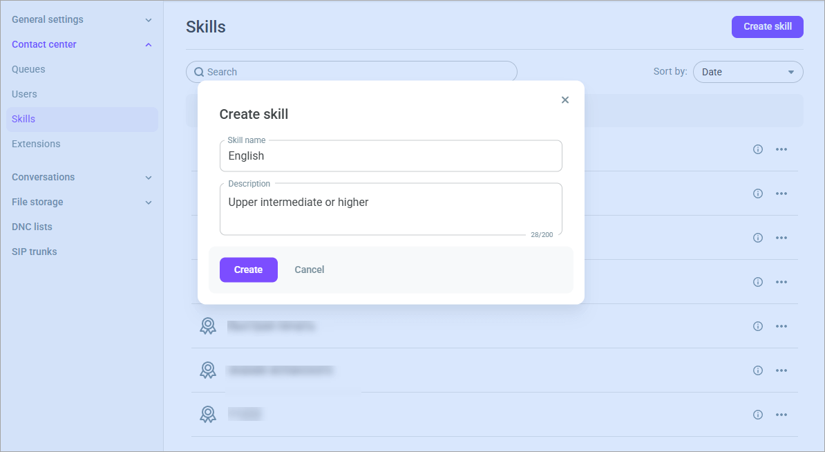 Create a skill