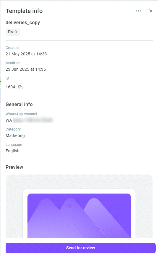 Send for review Send for review