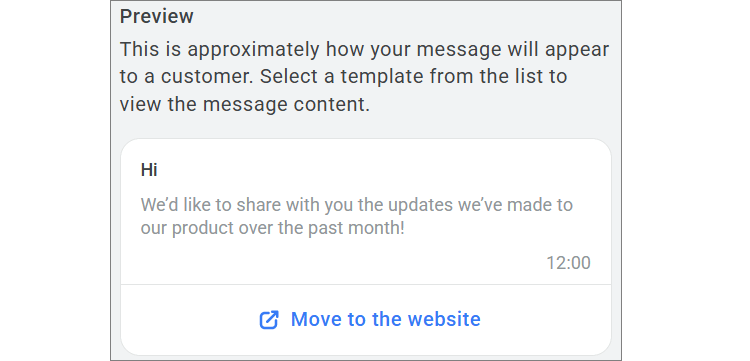 Template preview Template preview