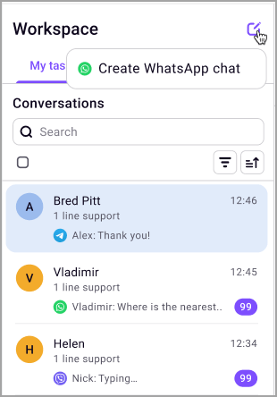Create chat