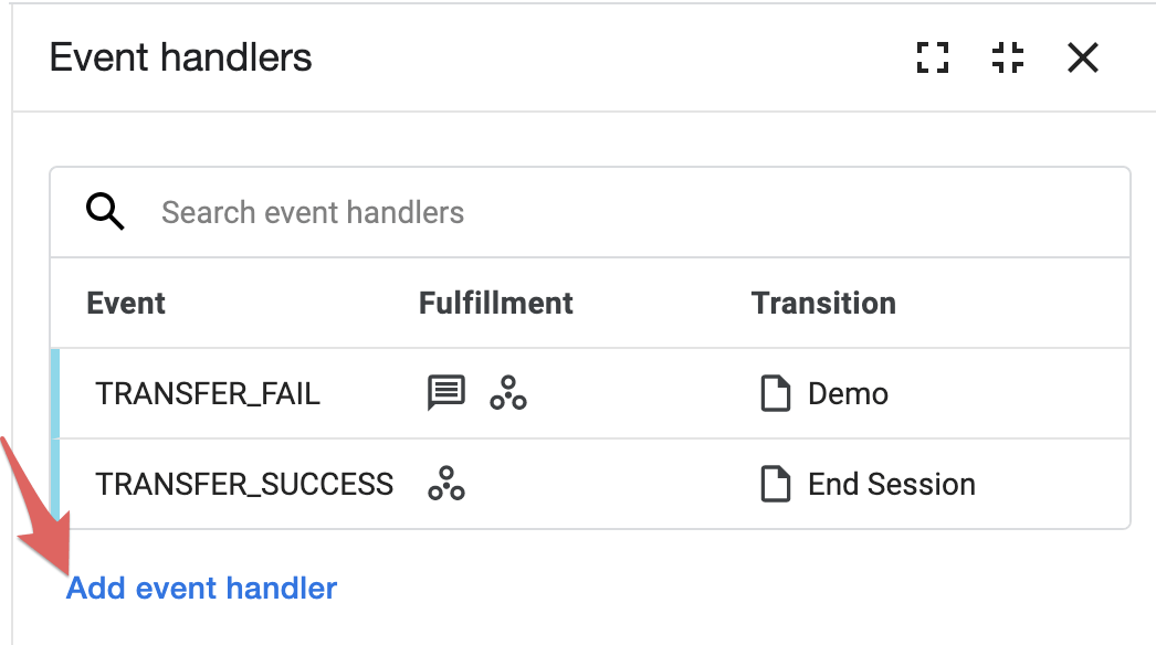 Add event handler